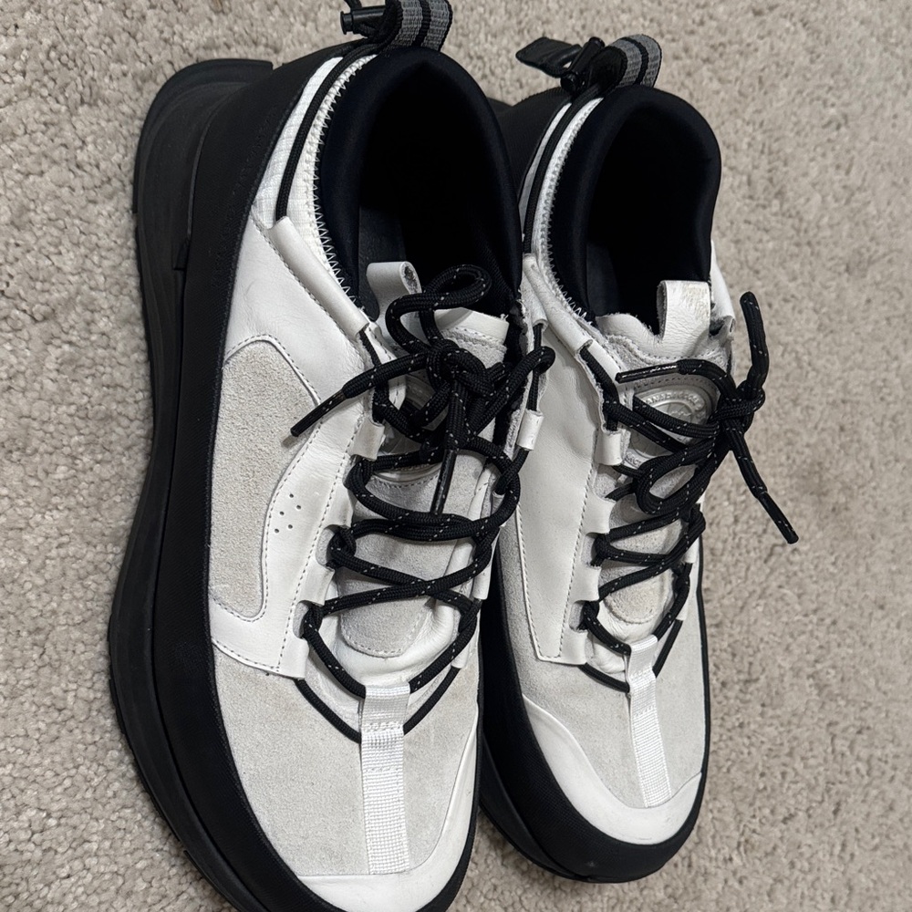 Canada Goose Black and White Men's Sneakers